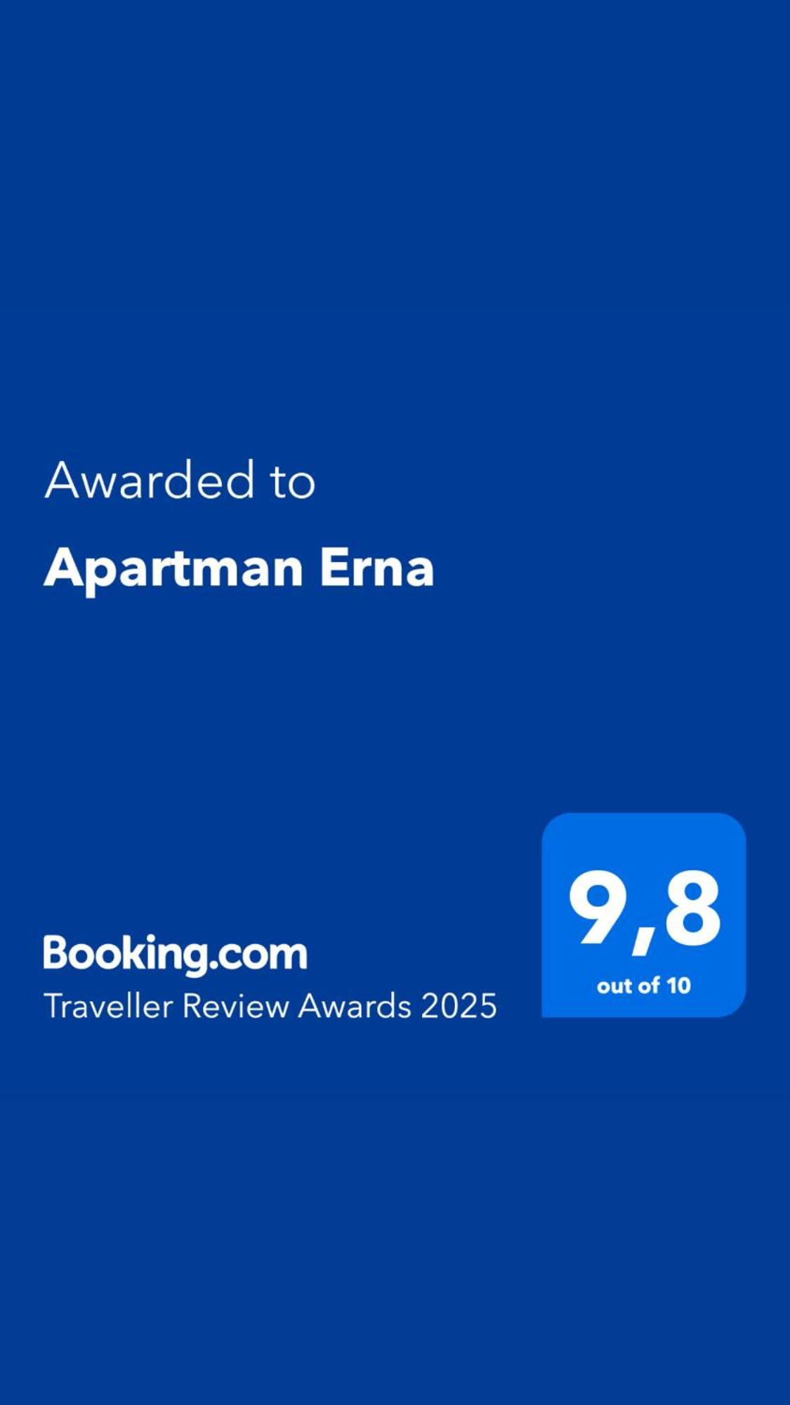 Apartman Erna SJJ Exterior foto